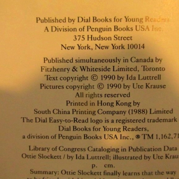 Ottie Slockett by Ida Luttrell 1st edition - Picture 5 of 6